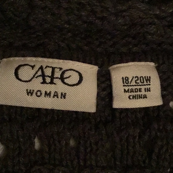 CATO plus size cardigan - Picture 8 of 8